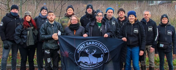 Hunt saboteurs van Animal Rights