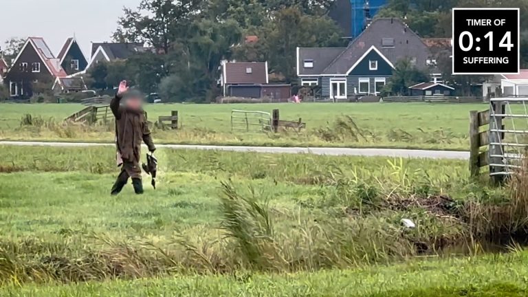 JAGERS MISHANDELEN EEND MEER DAN 2 MINUTEN BIJ RANSDORP