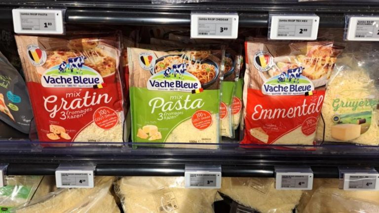 Reacties supermarkten op wantoestanden Vache Bleue