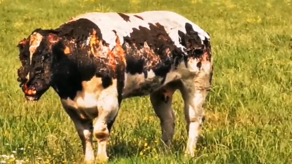 Animal Rights klacht tegen eigenaar verbrande runderen Gijverinkhove